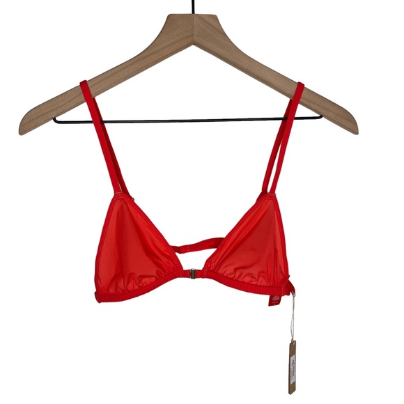 SKIMS Other - Skims Bralette Small NWT Jelly Sheer Triangle Bralette Poppy Adjustable Straps